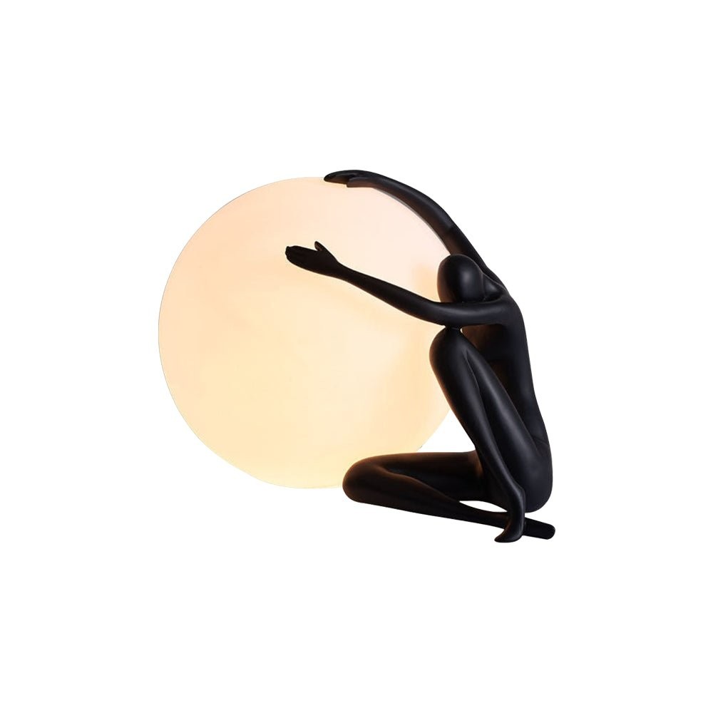 Humanoid Ball Holding Table Lamp M585