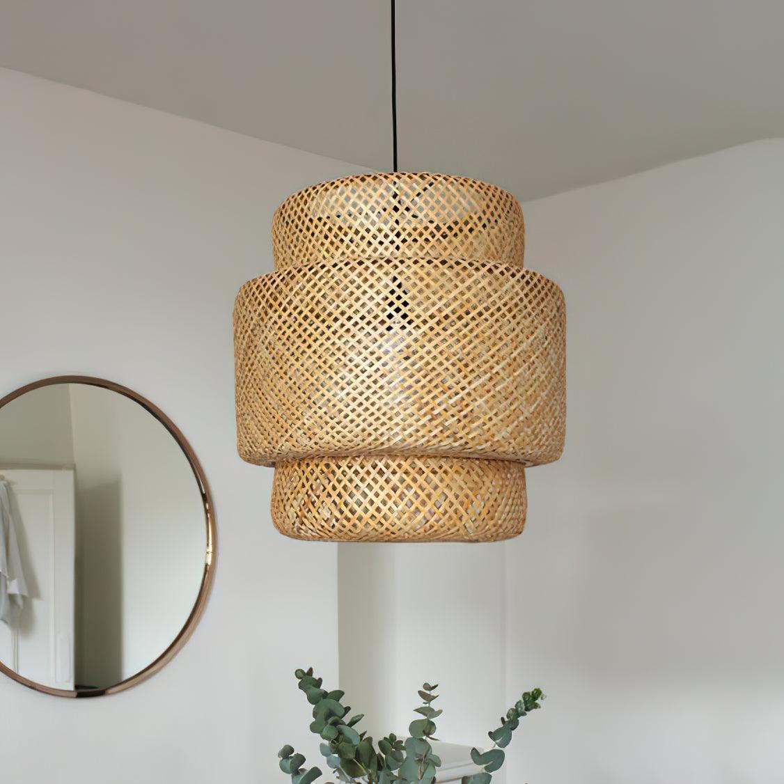 Bamboo Pendant Light D887