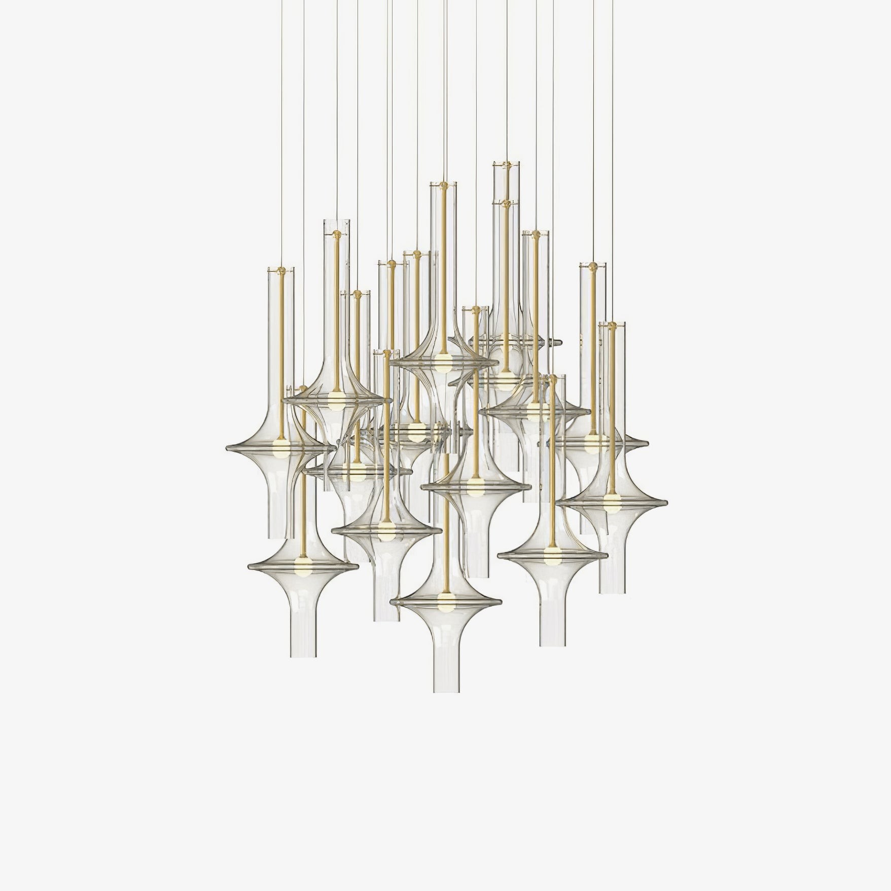 Modern Creative Glass Tube Pendant Lamp M101