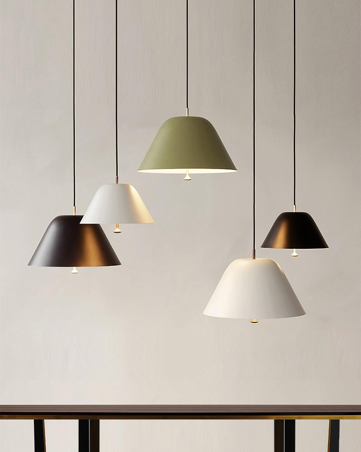 Metal Pear Pendant Lamp M246