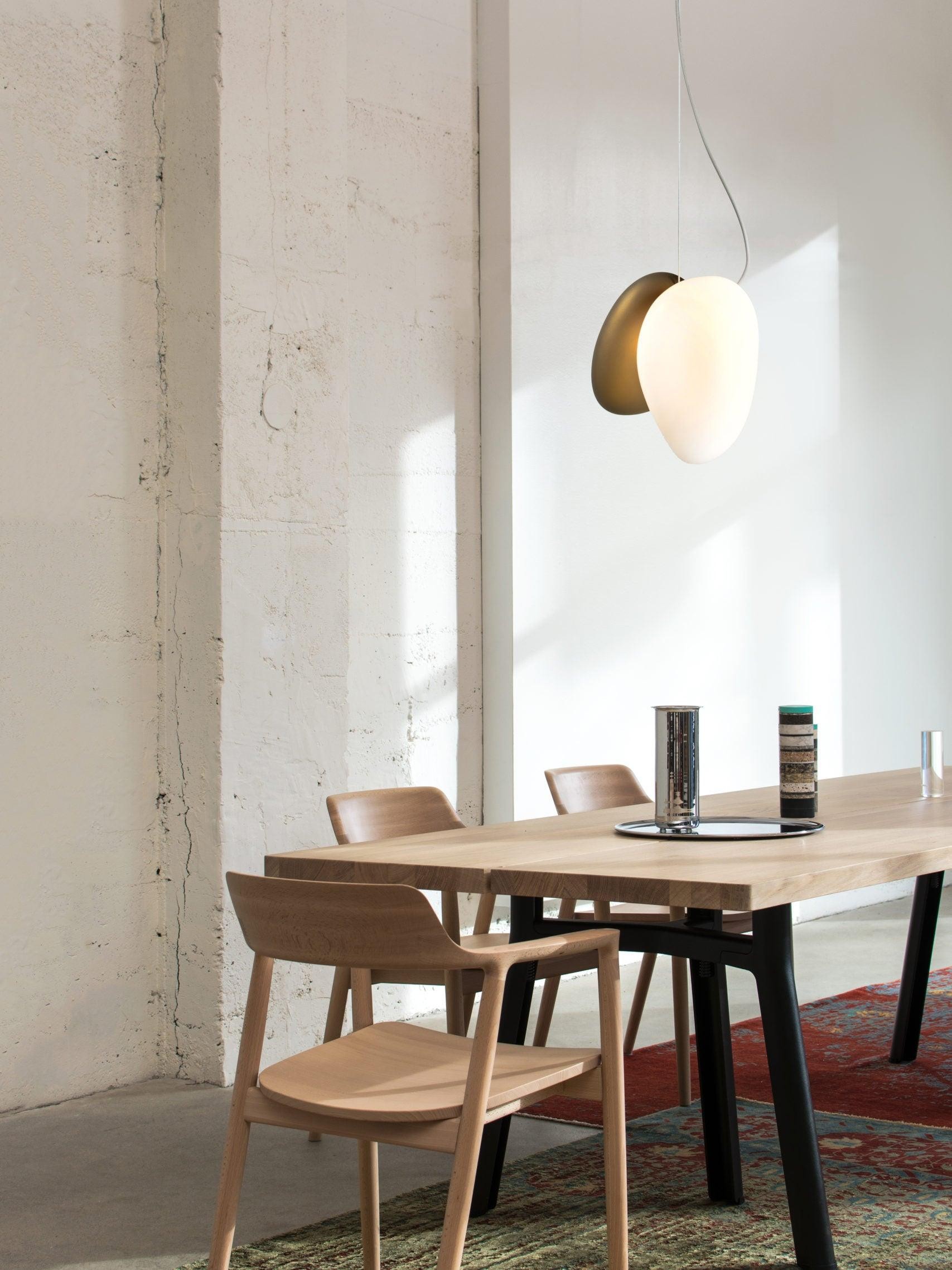 Translucent Frosted Glass Pendant Light M318
