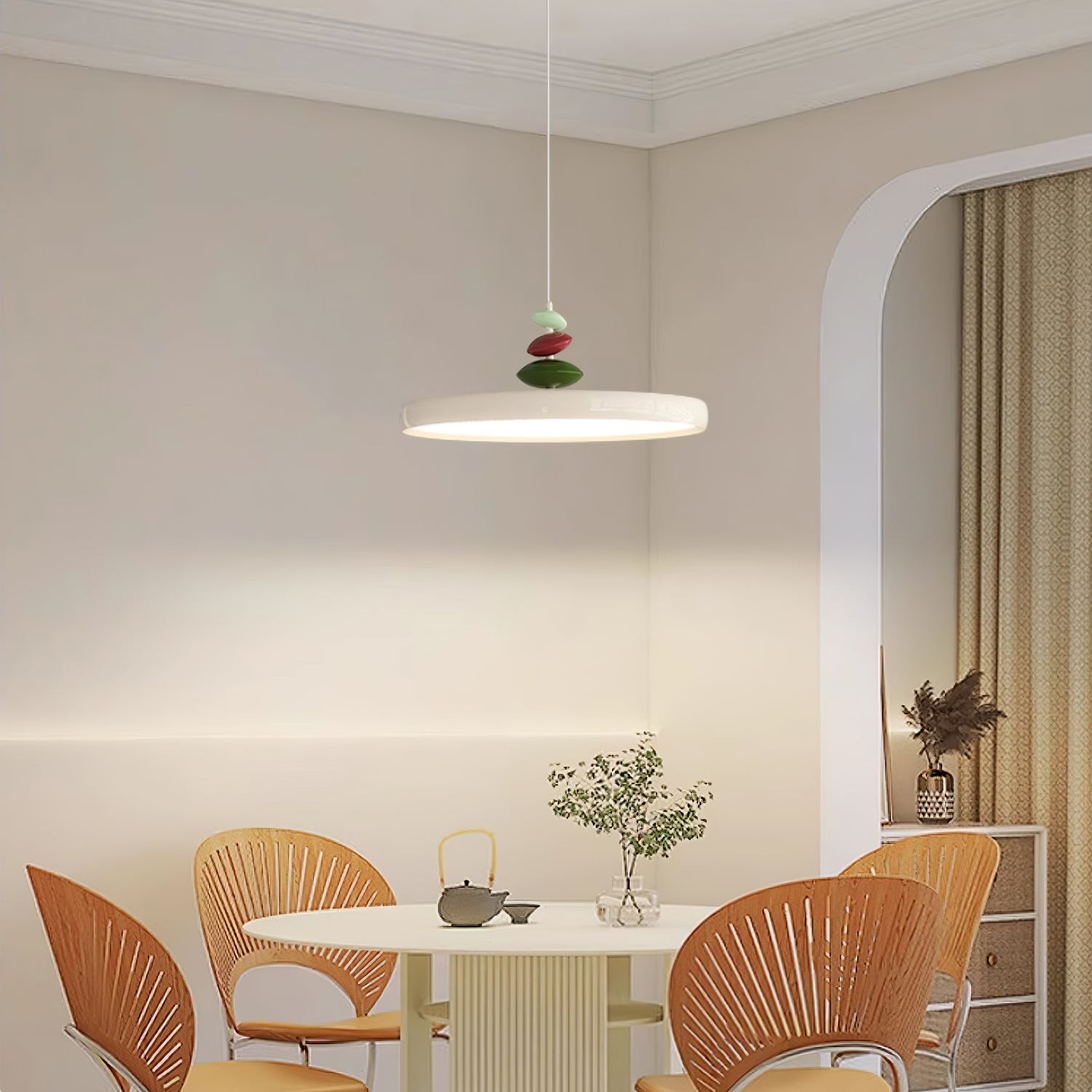 Nordic UFO Colorful LED Pendant Light M01