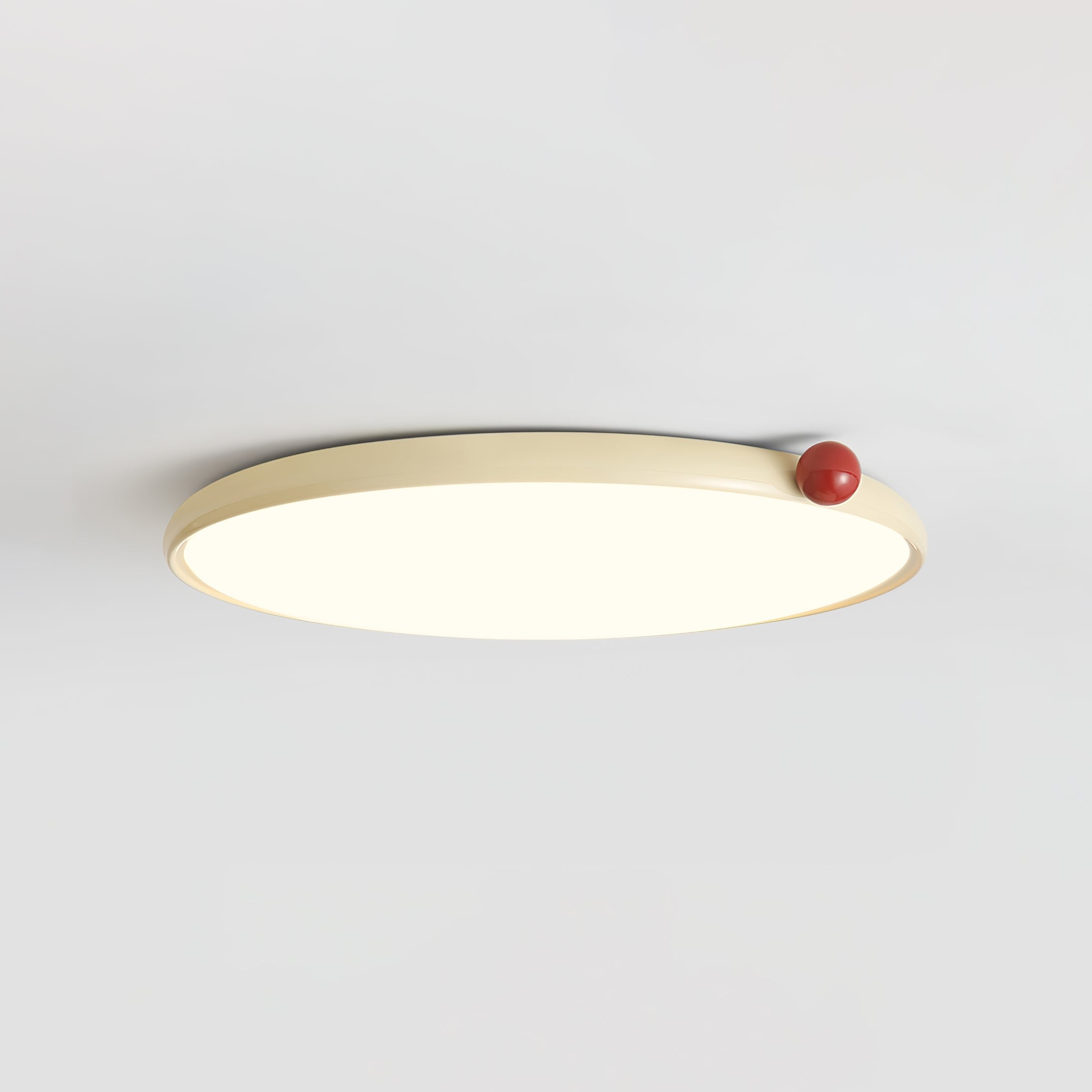 Minimalist Disc Cream Style Ultra-thin Ceiling Lamp M543