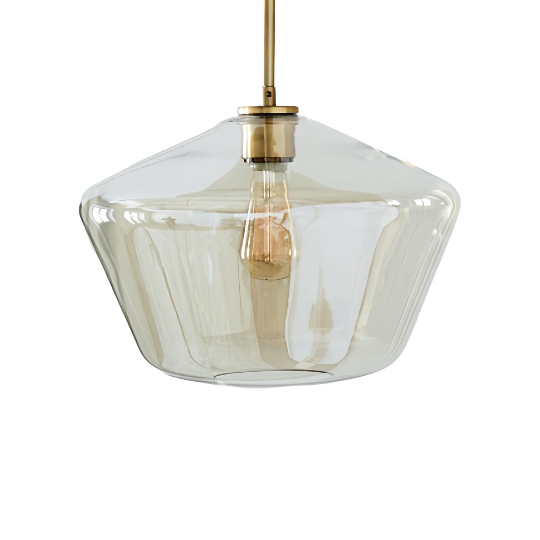 Retro Arclinea Glass Pendant Light For Living Room