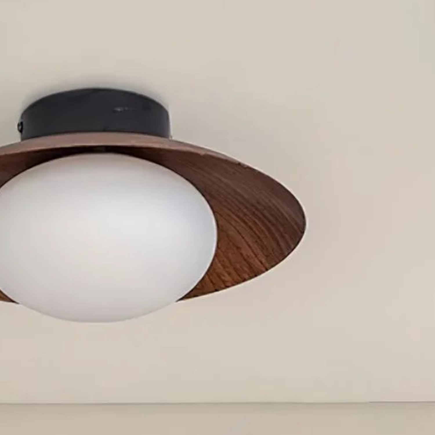 Oribela Ceiling Light Sculptural Globe Aesthetic with Soft Ambient Glow for Kitchen and Lounge T508