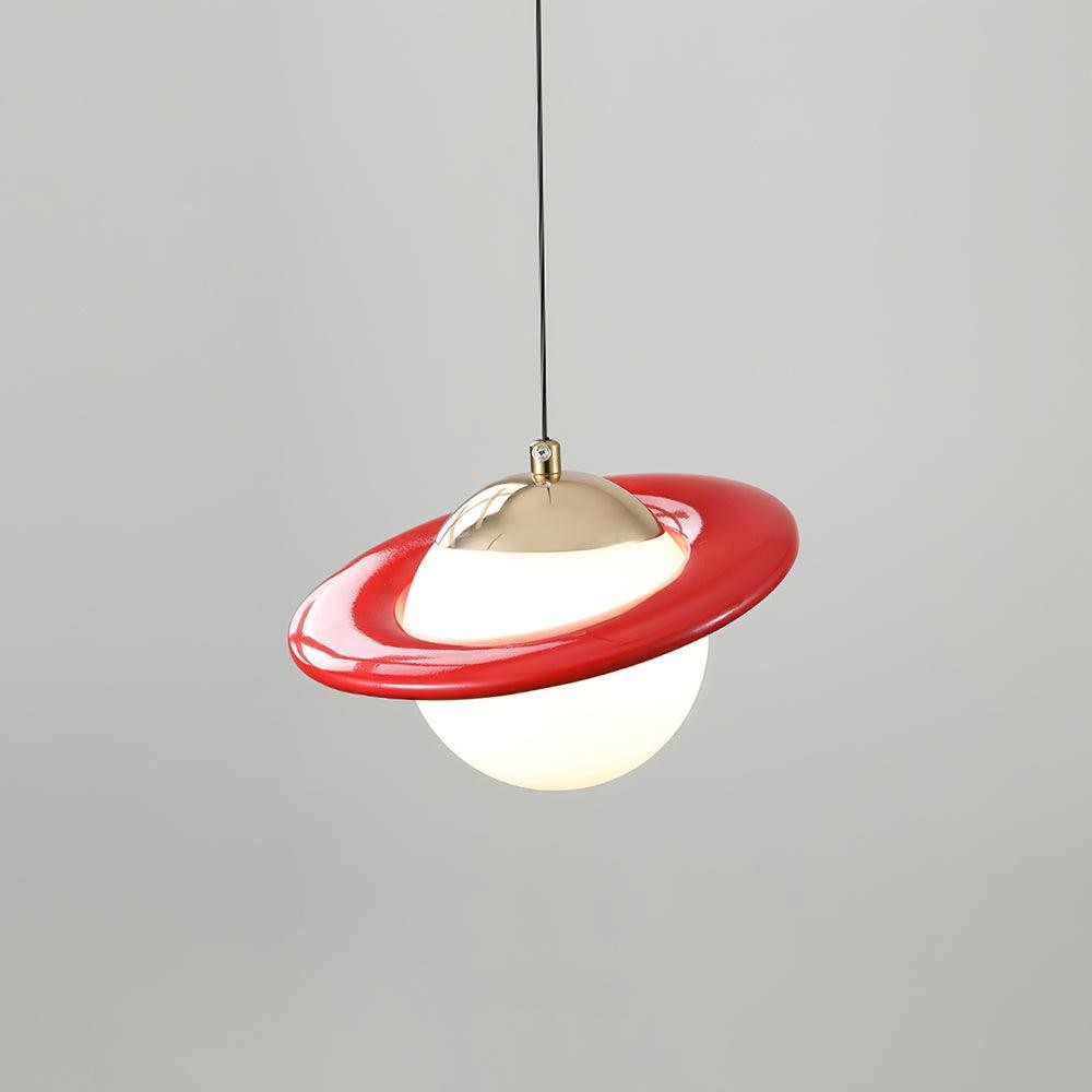Romantic Saturn Planet Pendant Lamp for Bedroom M519