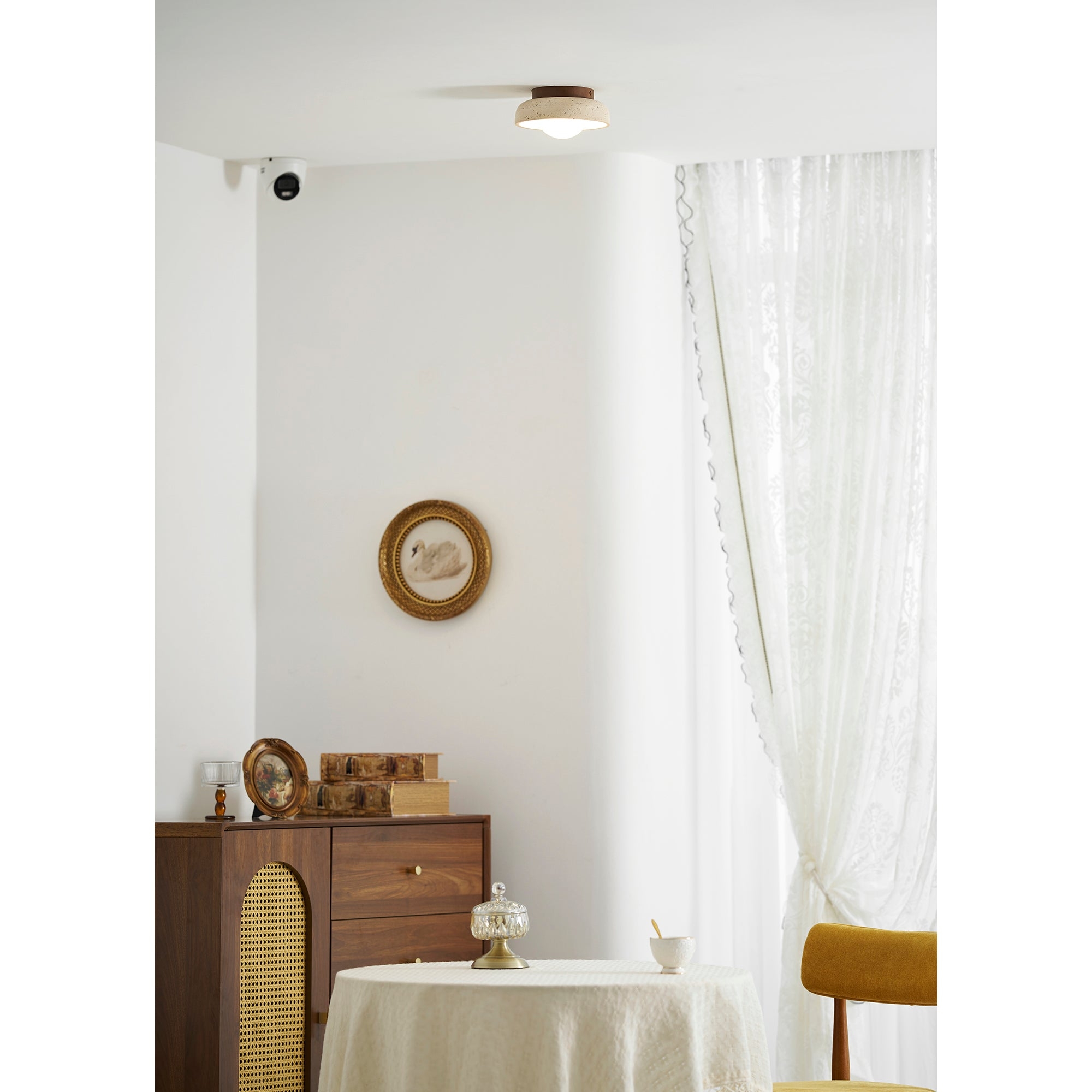 Piedra Travertine Ceiling Lamp D682