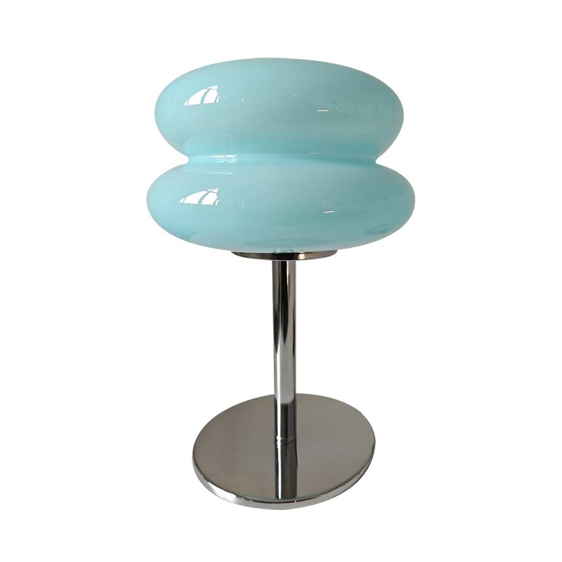 Bauhaus Lollipop Ripple Glass Table Lamp S18