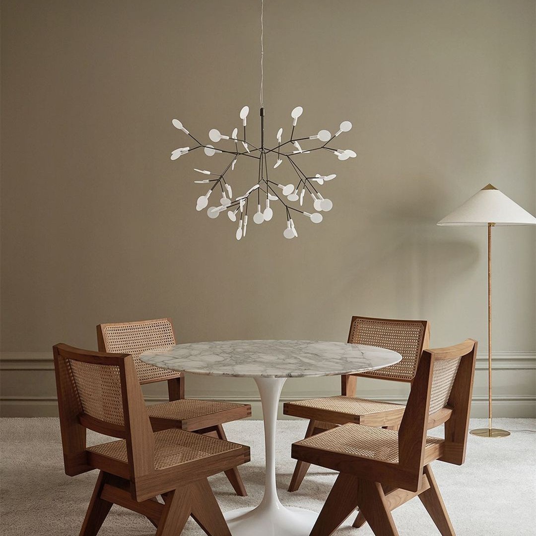 Scandinavian Branching LED Chandelier for Living Room