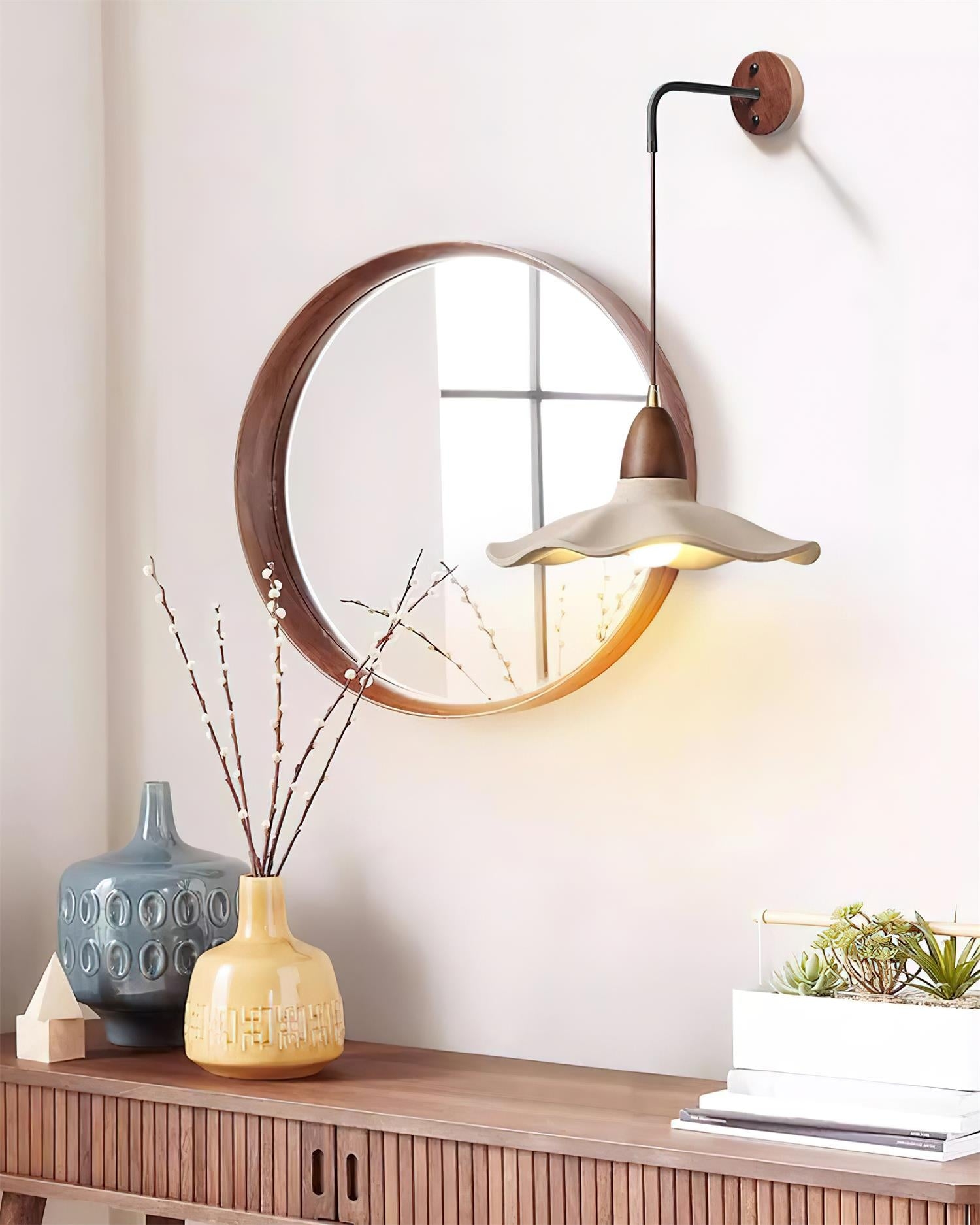 Crested Wave Wall Lamp D187