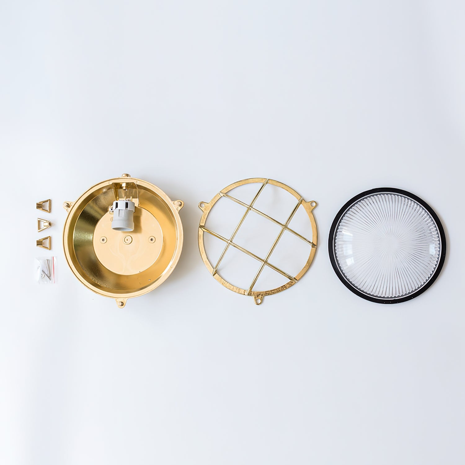 Fremantle Brass Bunker Sconce D636
