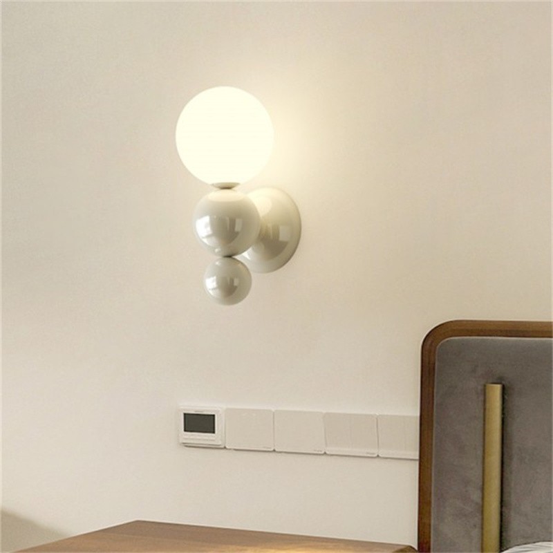 Colorful Globe Bubble Metal Wall Sconce S149