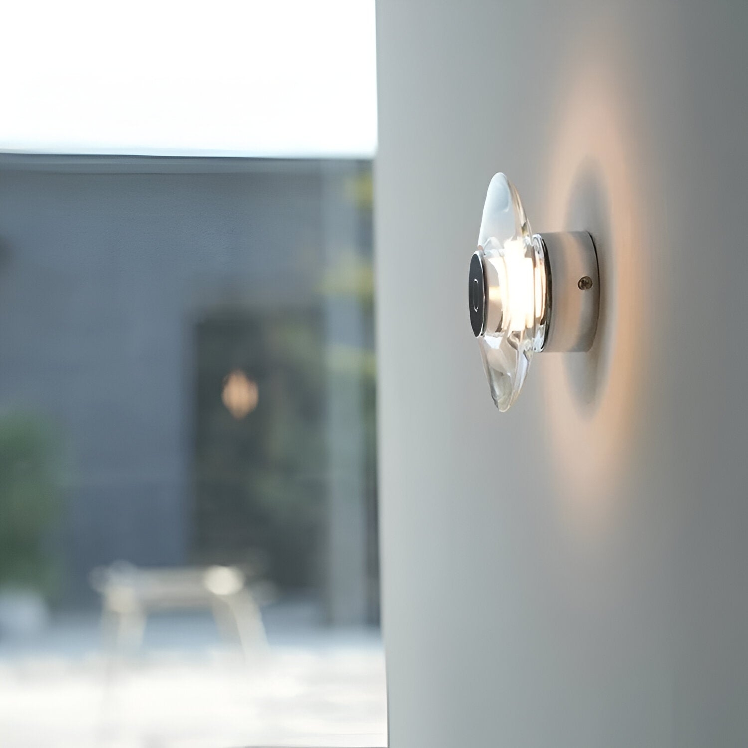 Italian Crystal Minimalist Clementine Wall Light D958