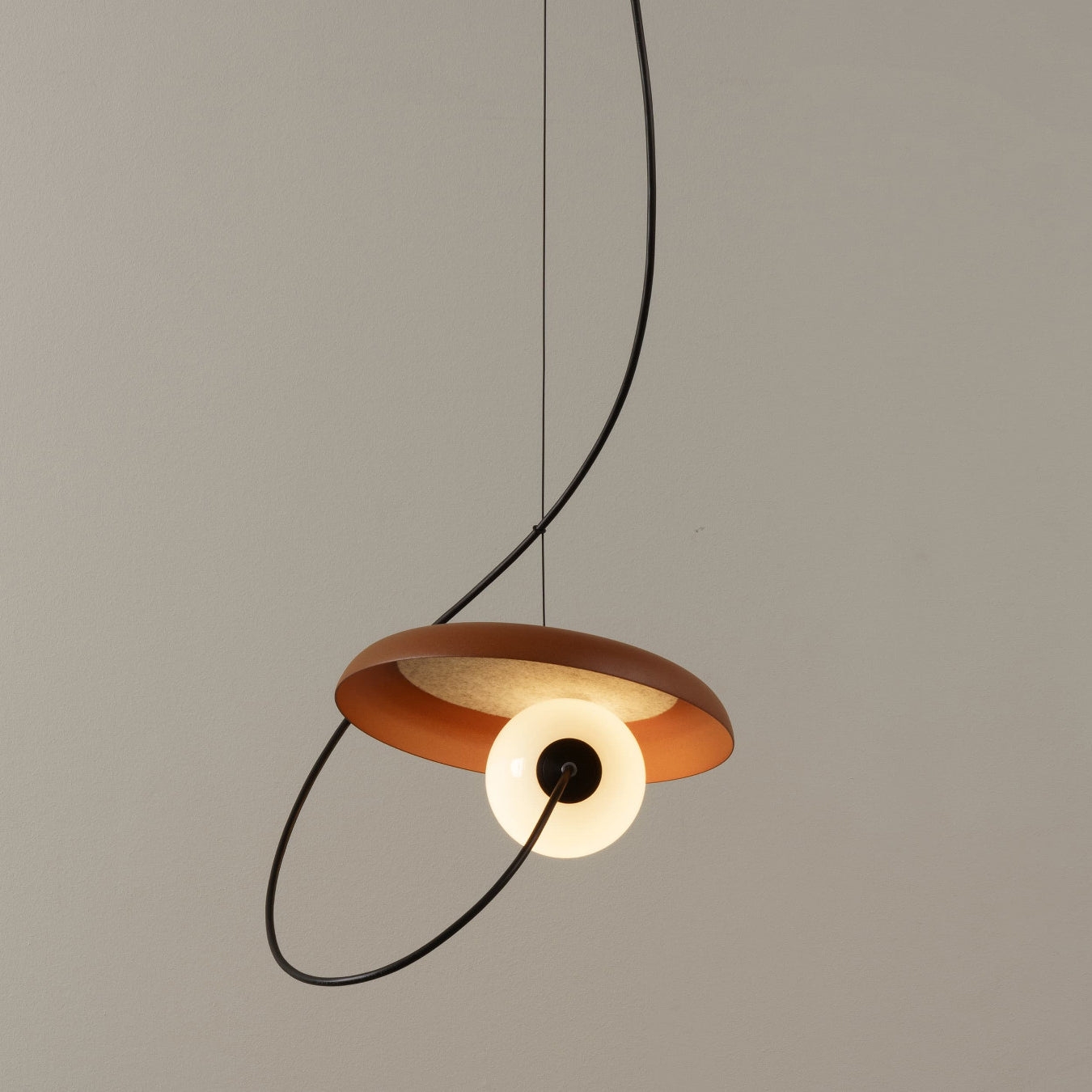 Acoustic Disc Pendant Lamp D448