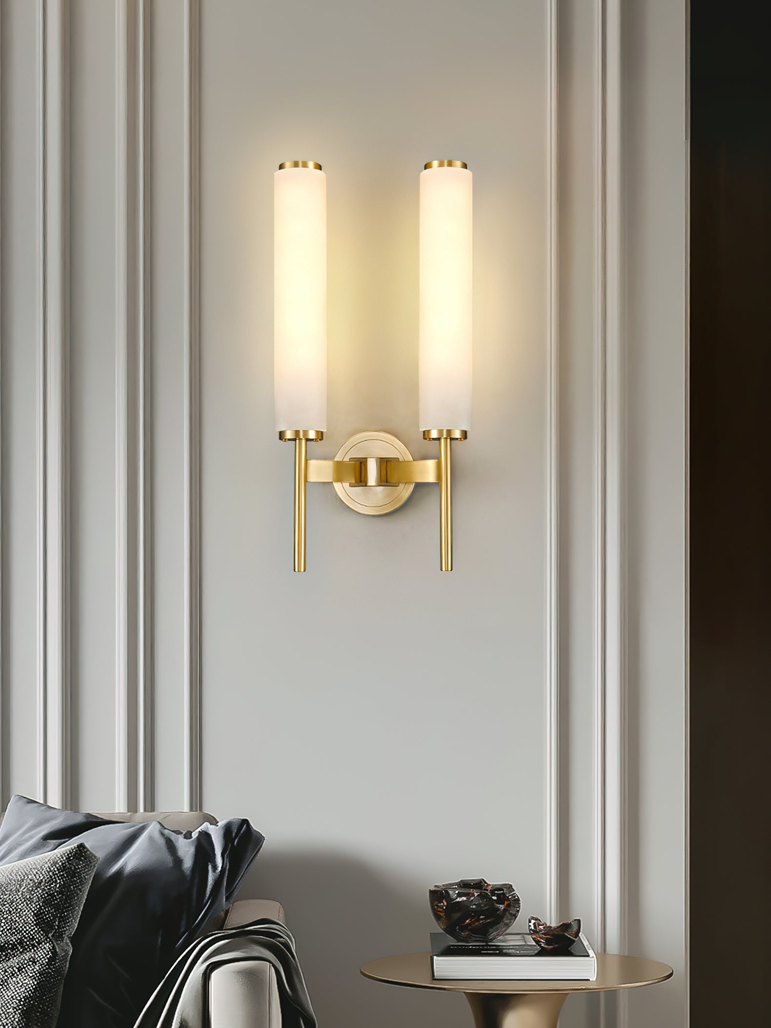 Brindisi Alabaster Wall Sconce D389