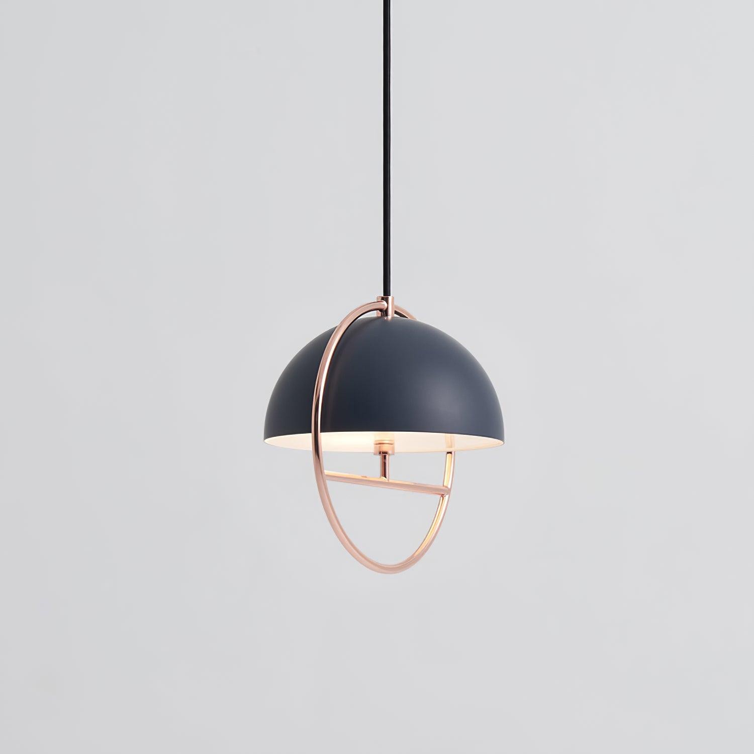 Nordic Hemispherical Ring Metal Pendant Lamp M551