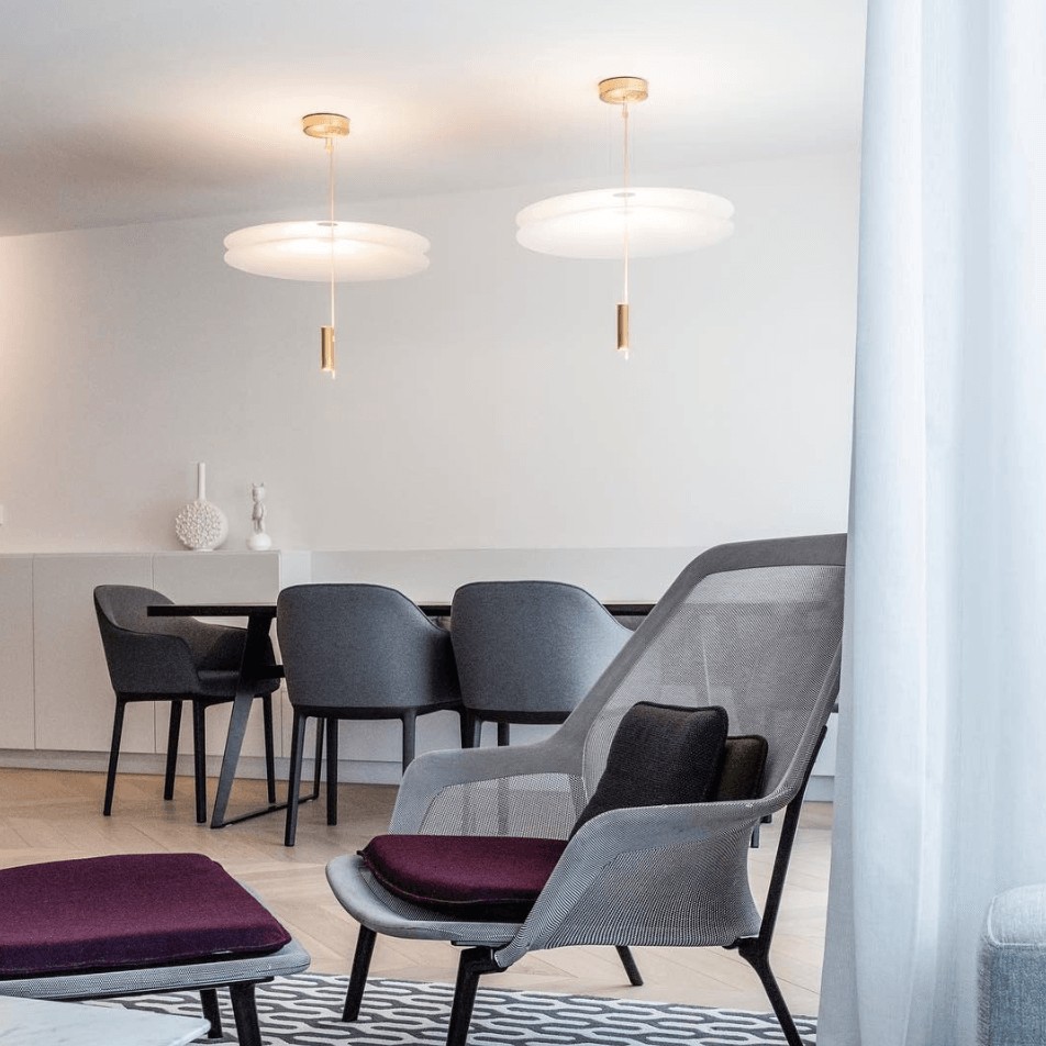Modern LED Multi Layers Pendant Light For Dining Room