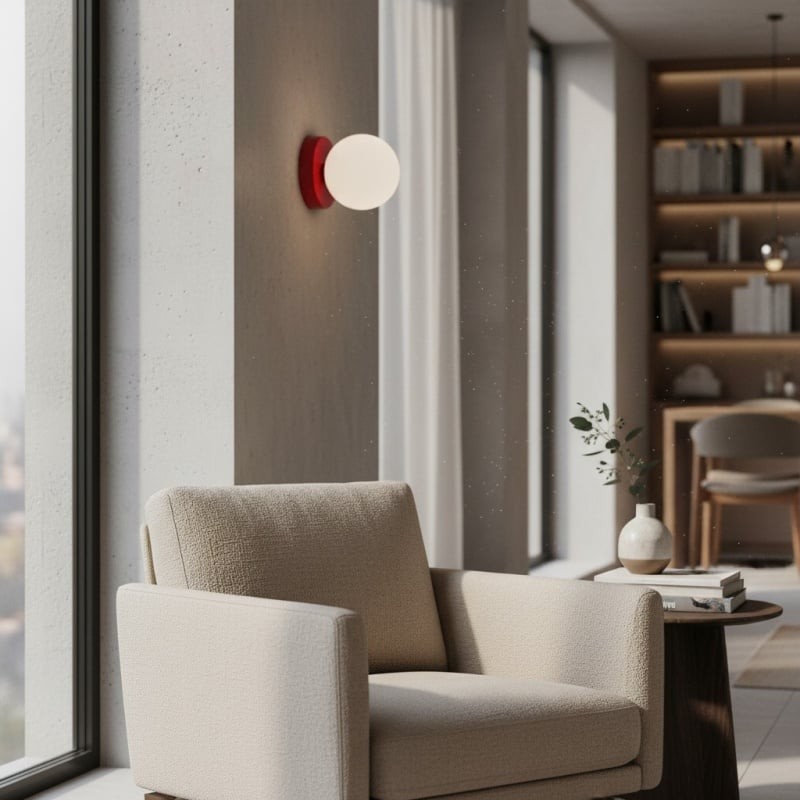 Nuevola Soft Sculptural Wall Light - Minimal Decorative Wall Lamp for Modern Indoor Spaces T528