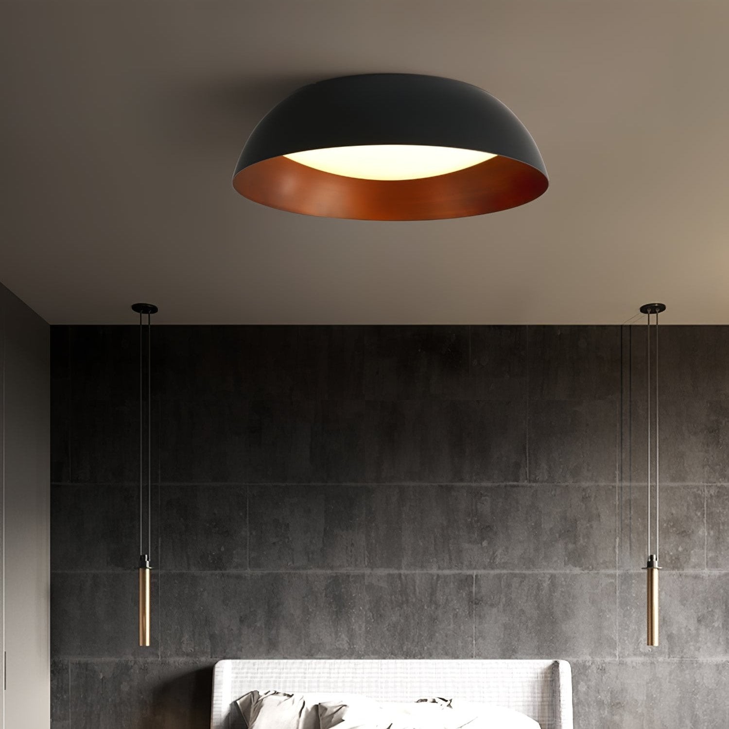 Italian Minimalist Bowl Ceiling Lamp M51