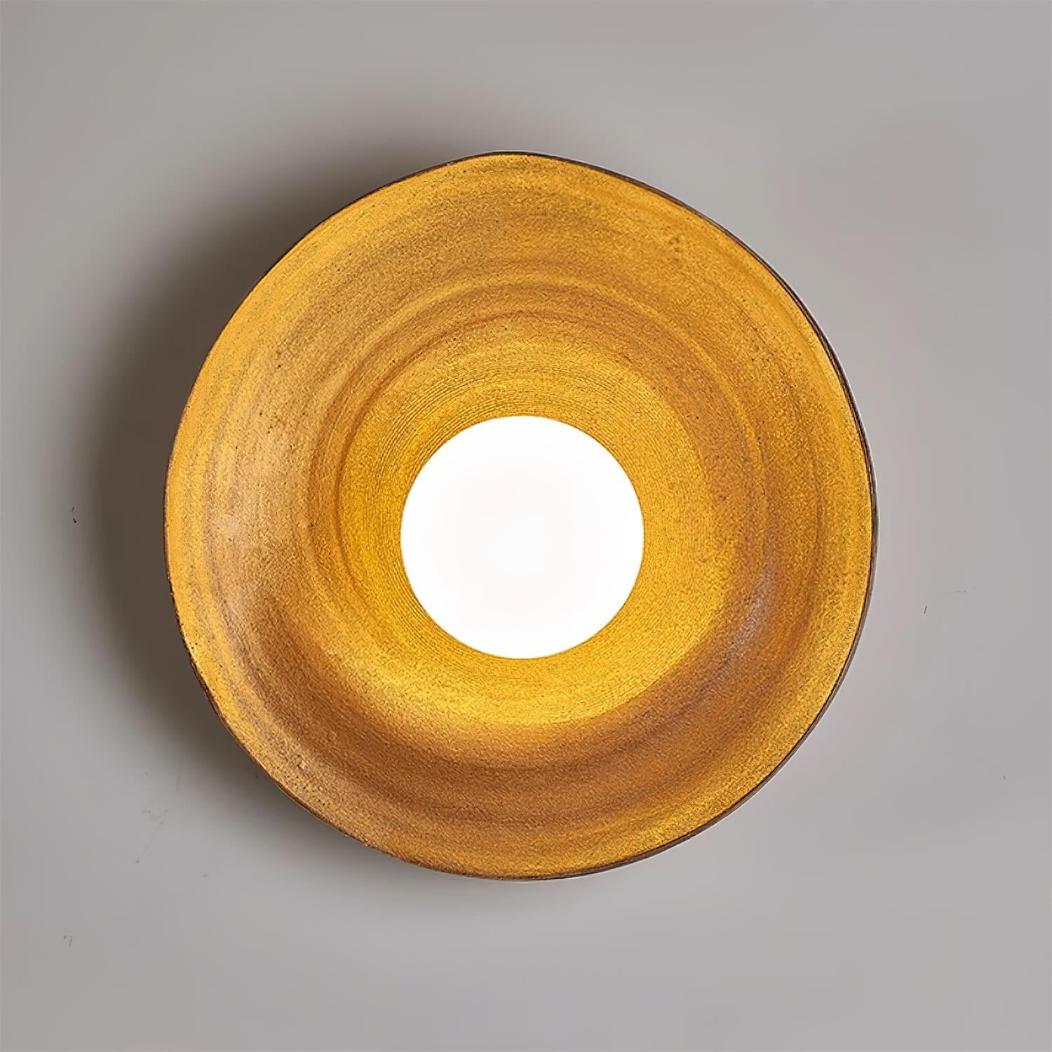 Retro Irregular Round Wall Lamp M205