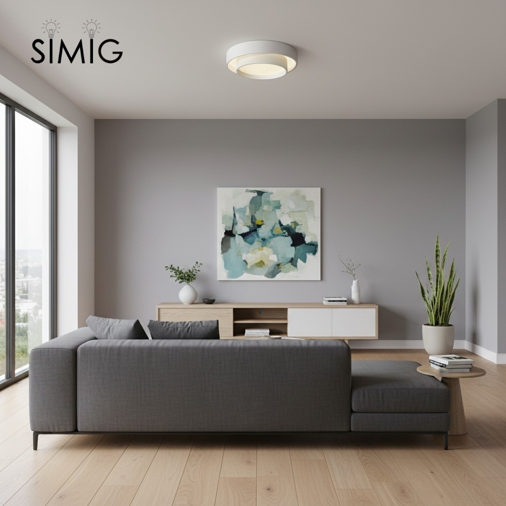 Centric 5700 LED Asymetric Melody Ceiling Lamp S77
