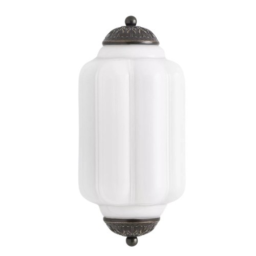 Eloise Long Pumpkin Retro Glass Recessed Wall Lamp G52