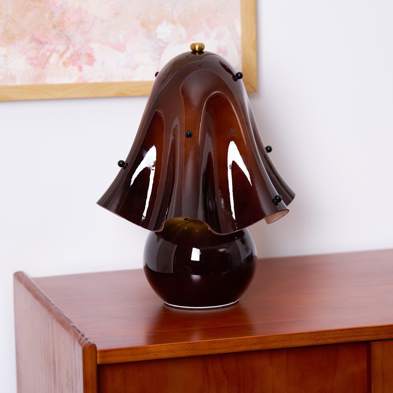 Bellina Decorative Table Lamp - Sculptural Bell Flower Shape T281
