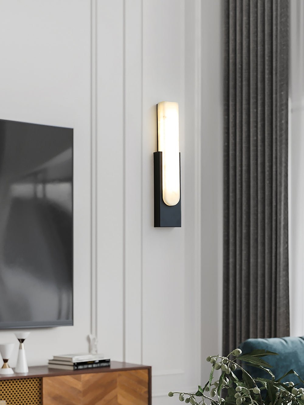 Agatha Alabaster Wall Lamp D395