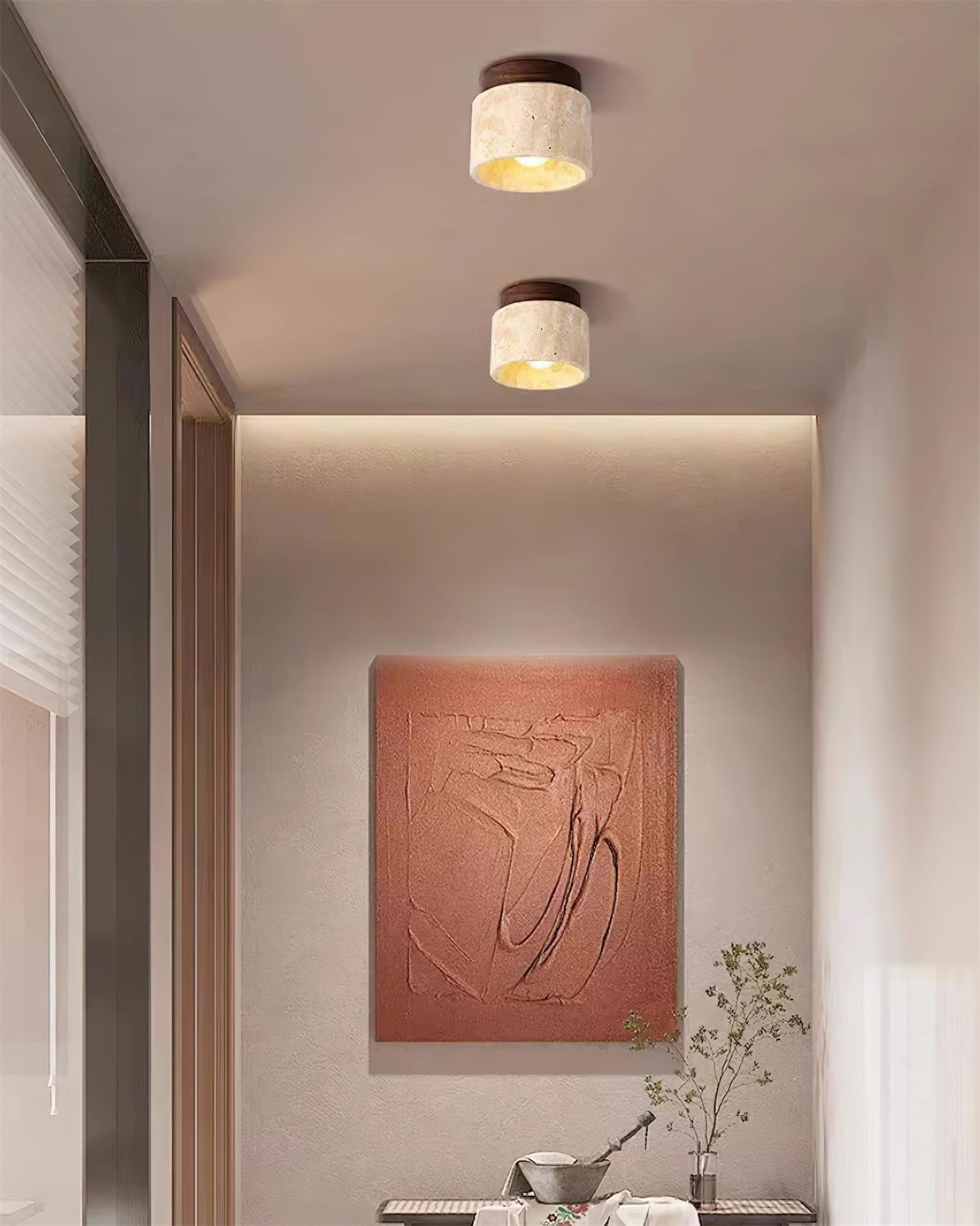 Nordic Stone Ceiling Light M201
