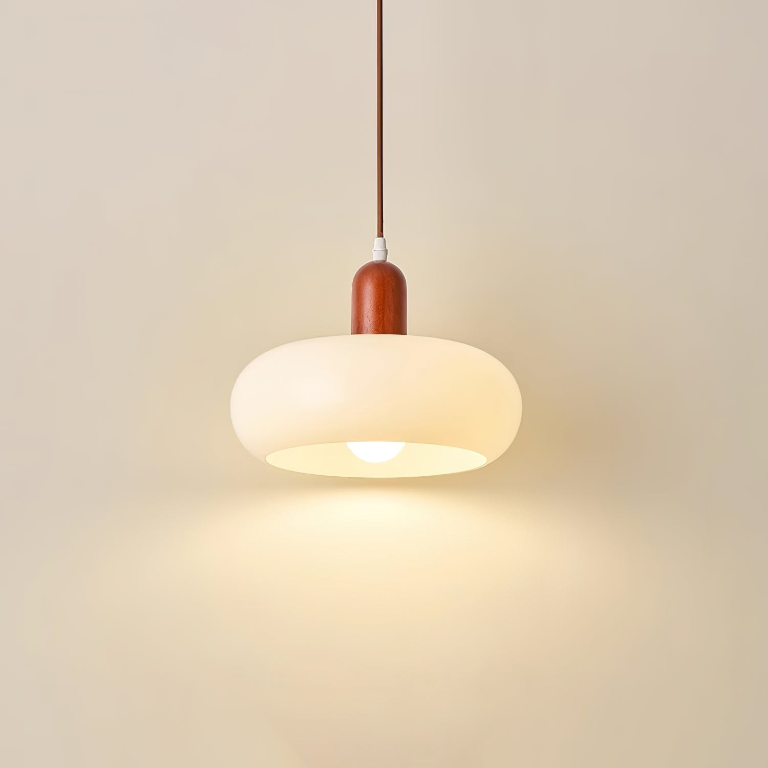 Mid Century Modern Glass Pot Pendant Lamp For Kitchen Island M334