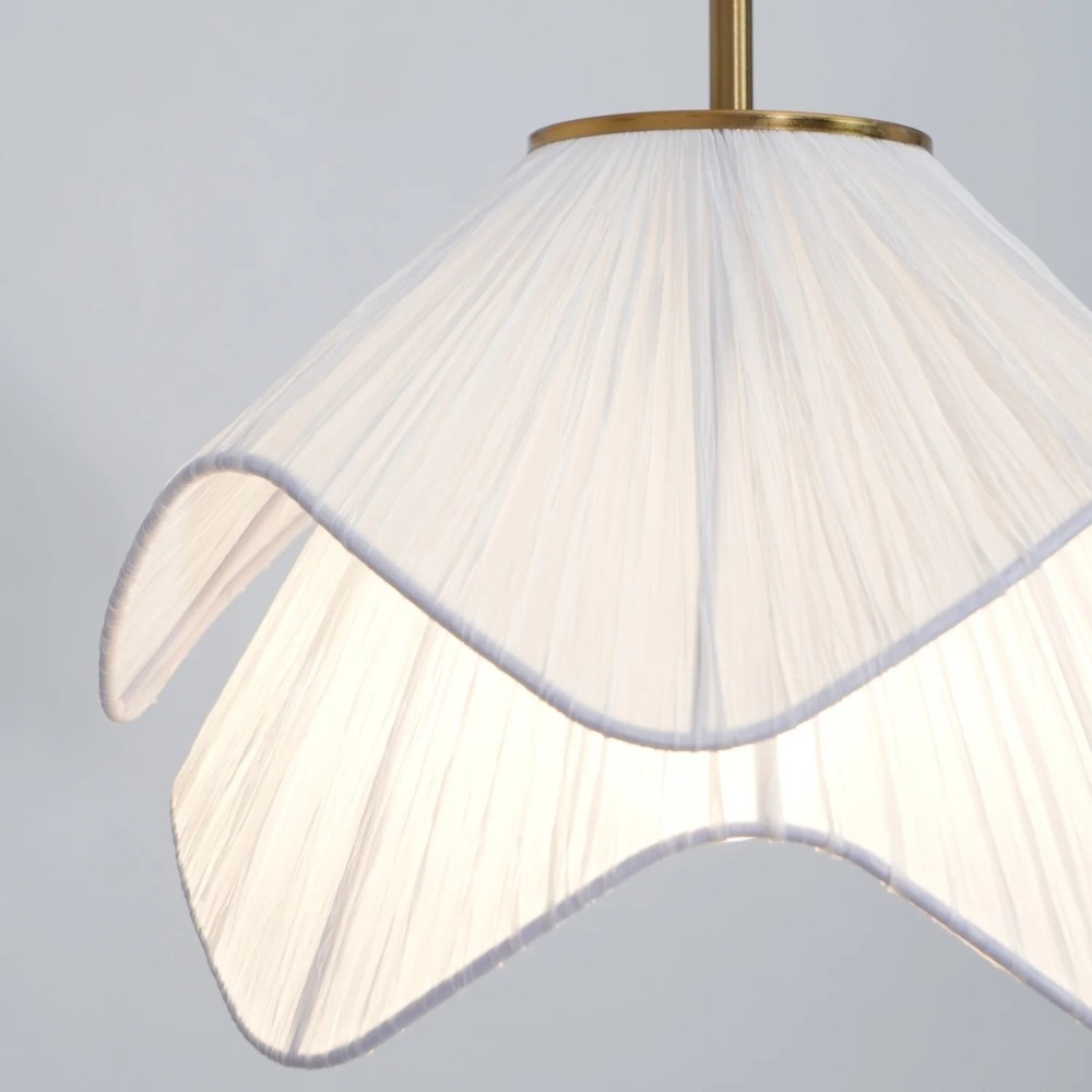 Scandinavian Jellyfish Fabric Pendant Light S133