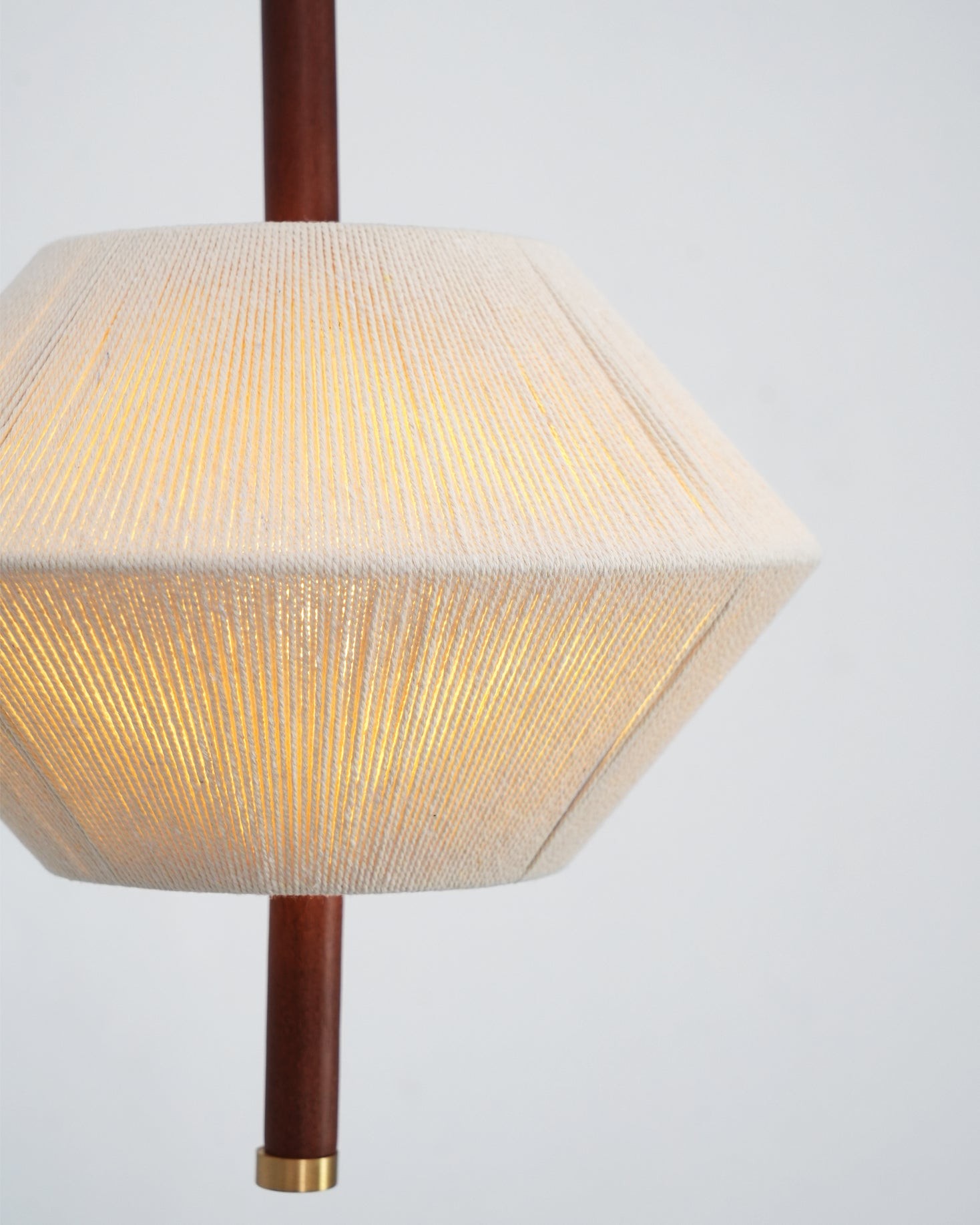 Japanese Wabi-Sabi Style Woven Fabric Pendant Lamp M109