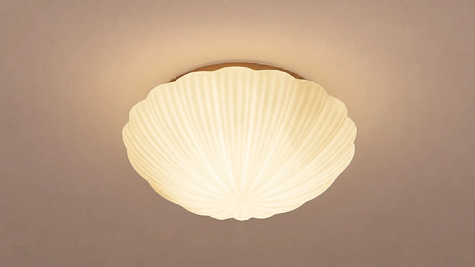 Luksusowa lampa stołowa z frędzlami M529 z nadrukiem w ciepłym wnętrzu