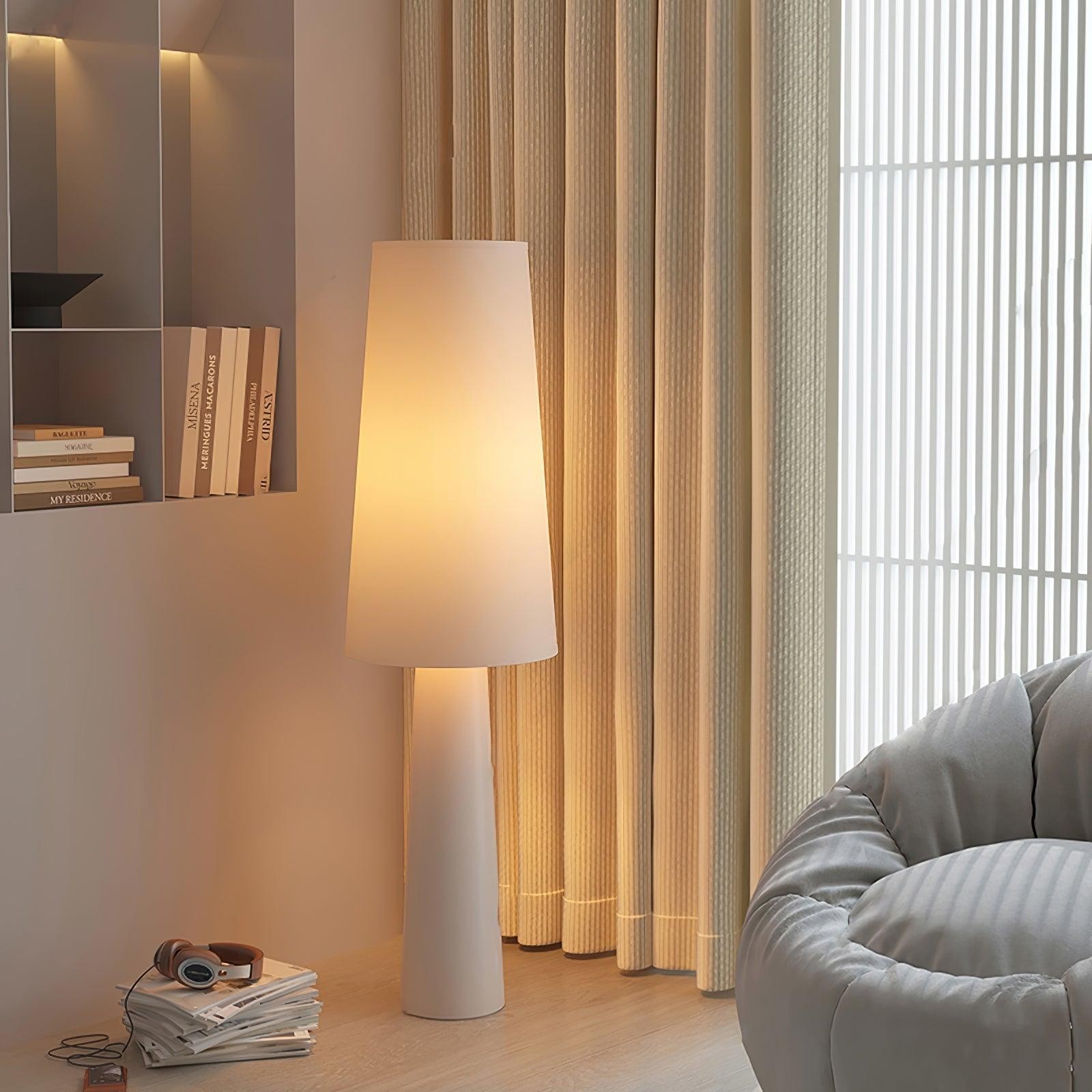 Column Fabric Floor Lamp Suitable For Living Room M76