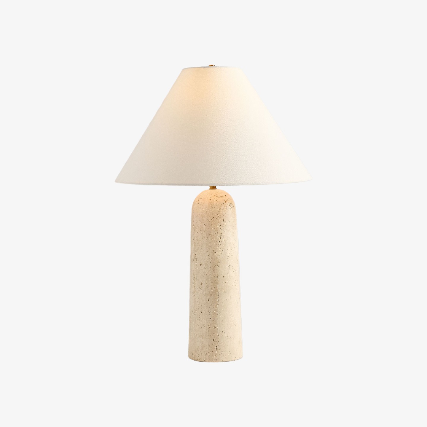 Albi Minimalist Marble Table Lamp - Elegant Fabric Shade Suitable for Any Room T617