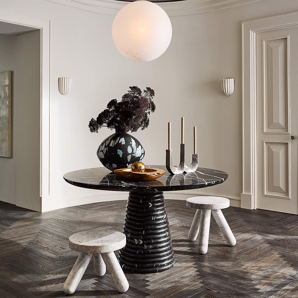 Ariel Fluted Wall Lamp D675