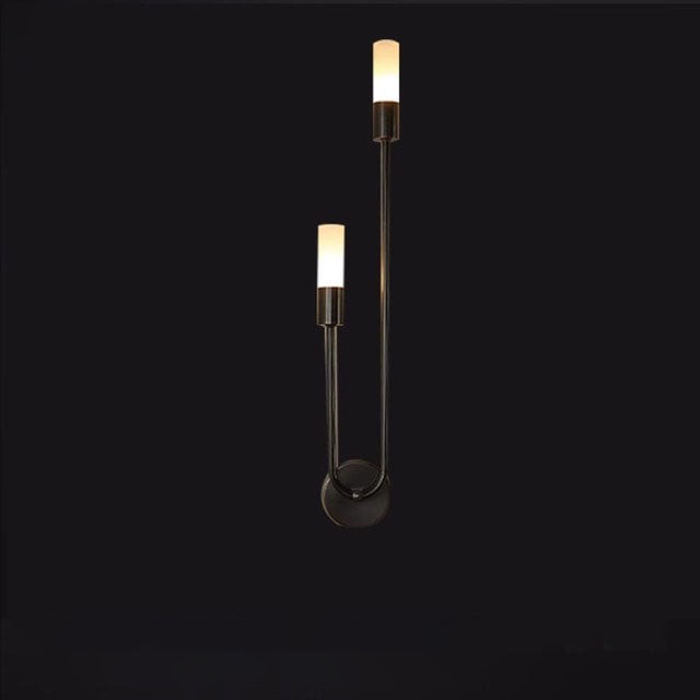 Modern Copper U-Shape Luster LED Wall Lamp M138