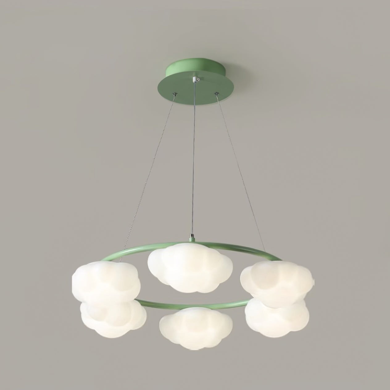 Cream Style Creative Personality Clouds Chandelier M322