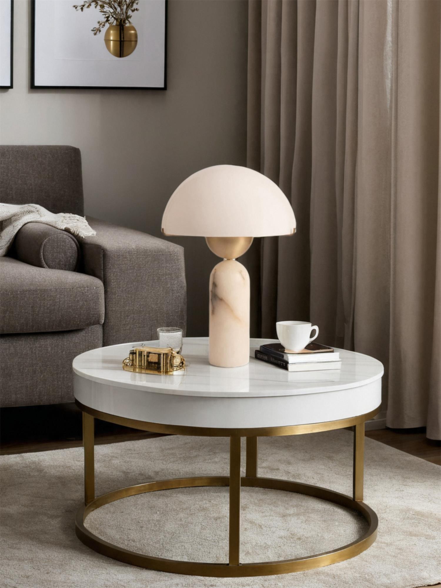 Nordic Simple Creative Alabaster Glass Table Lamp M341