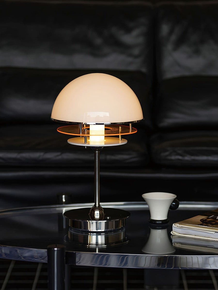 Bauhaus Vintage Style Acrylic Sunset Table Lamp G79
