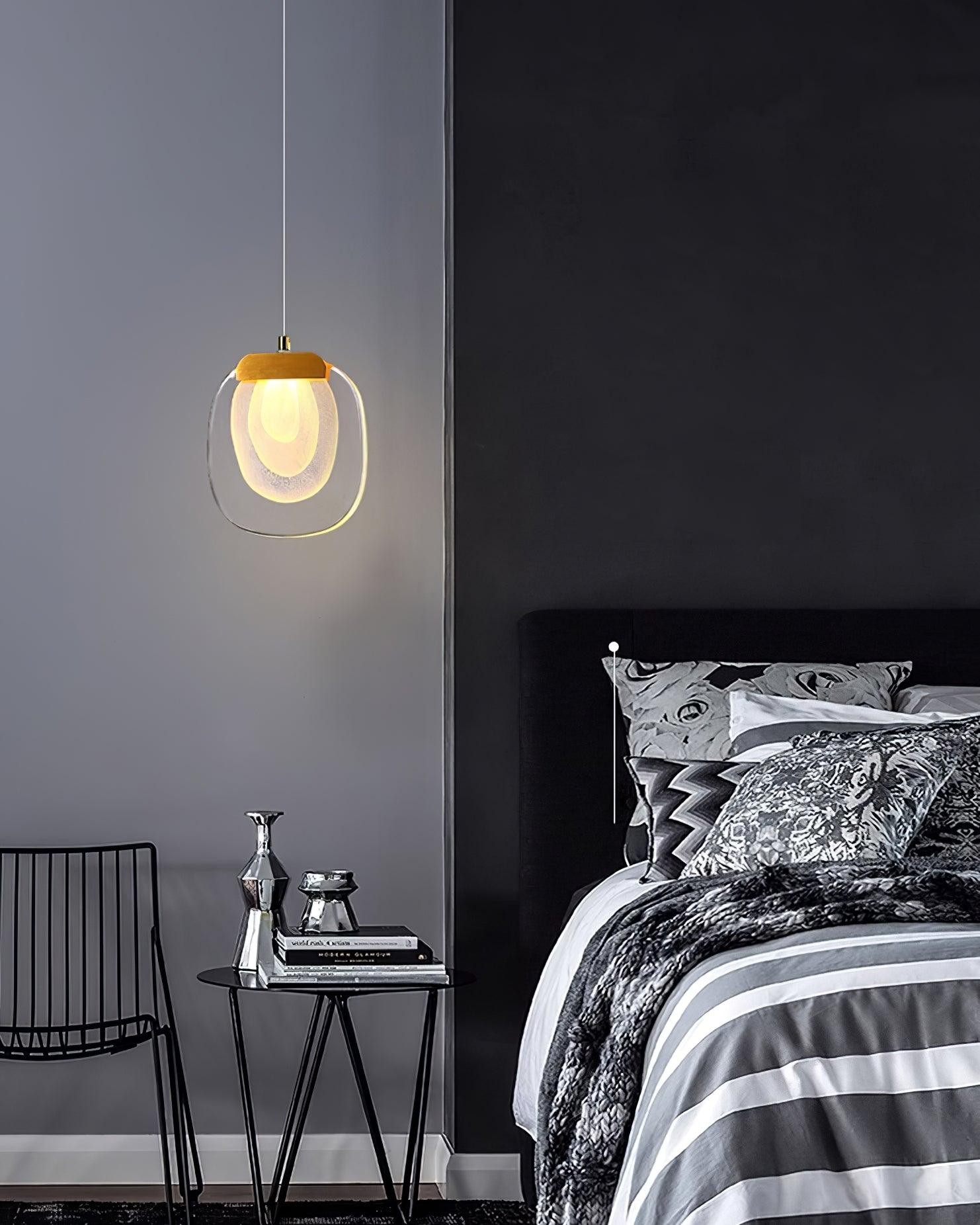 Glass Ripples Pendant Lamp M258