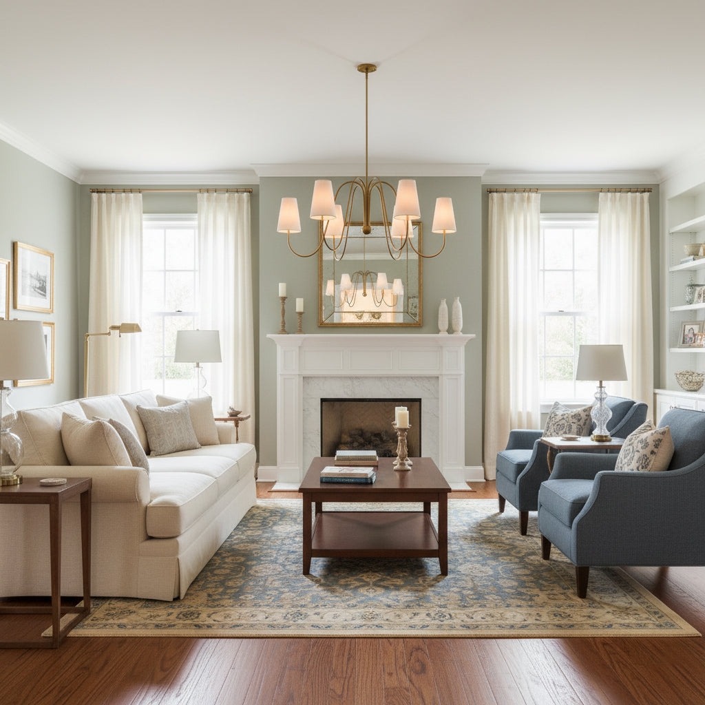 Gianna Curved Chandelier D640