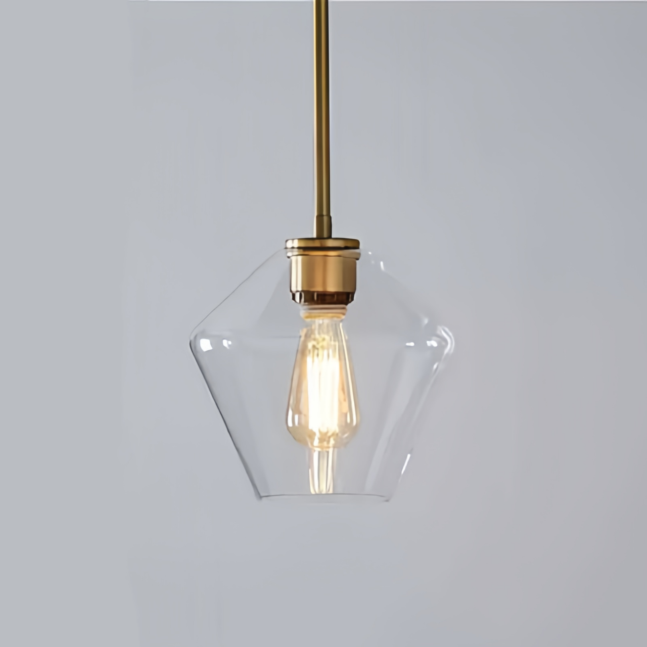 Retro Arclinea Glass Pendant Light For Living Room