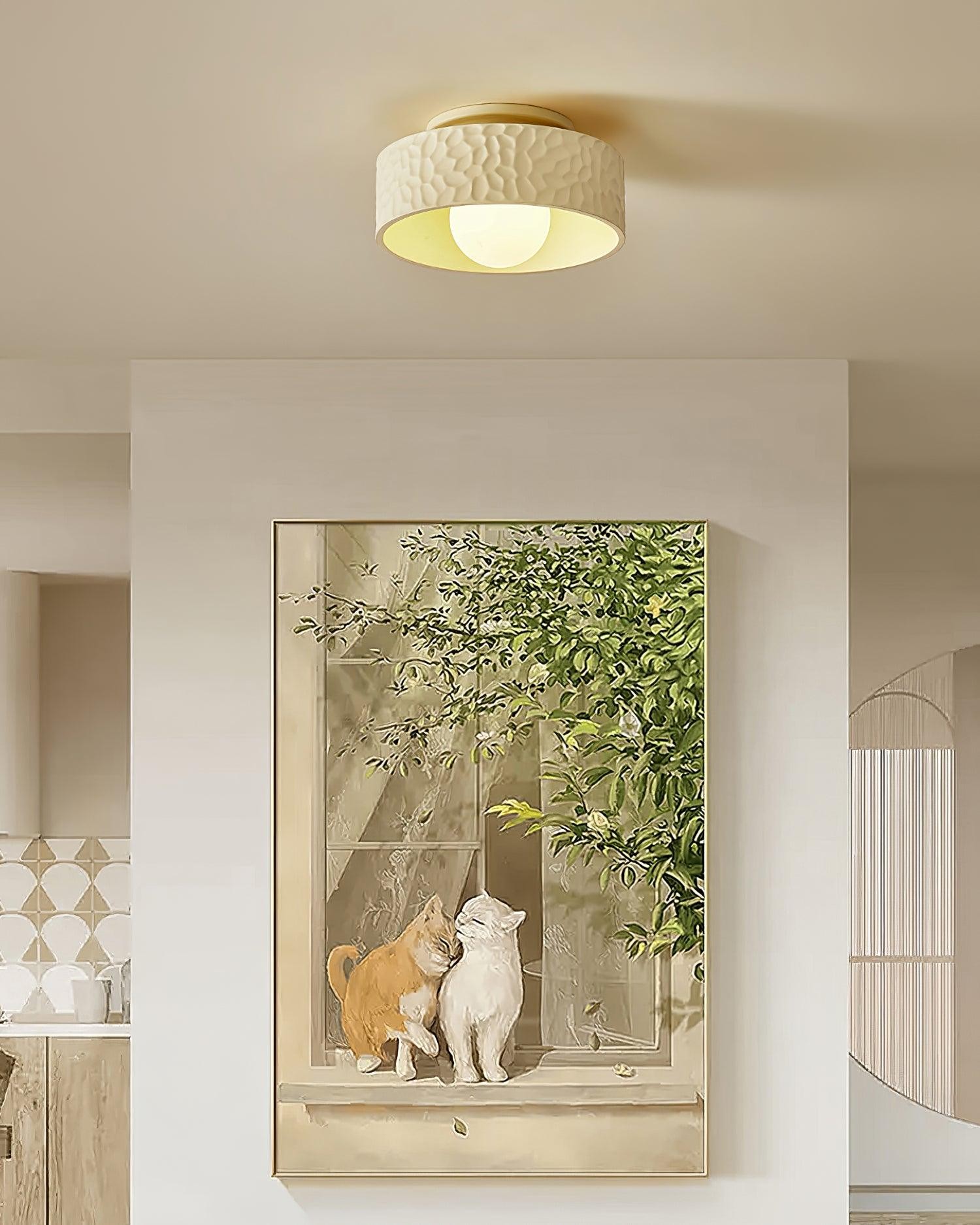 Cream Creative Hallway Ceiling Light M401