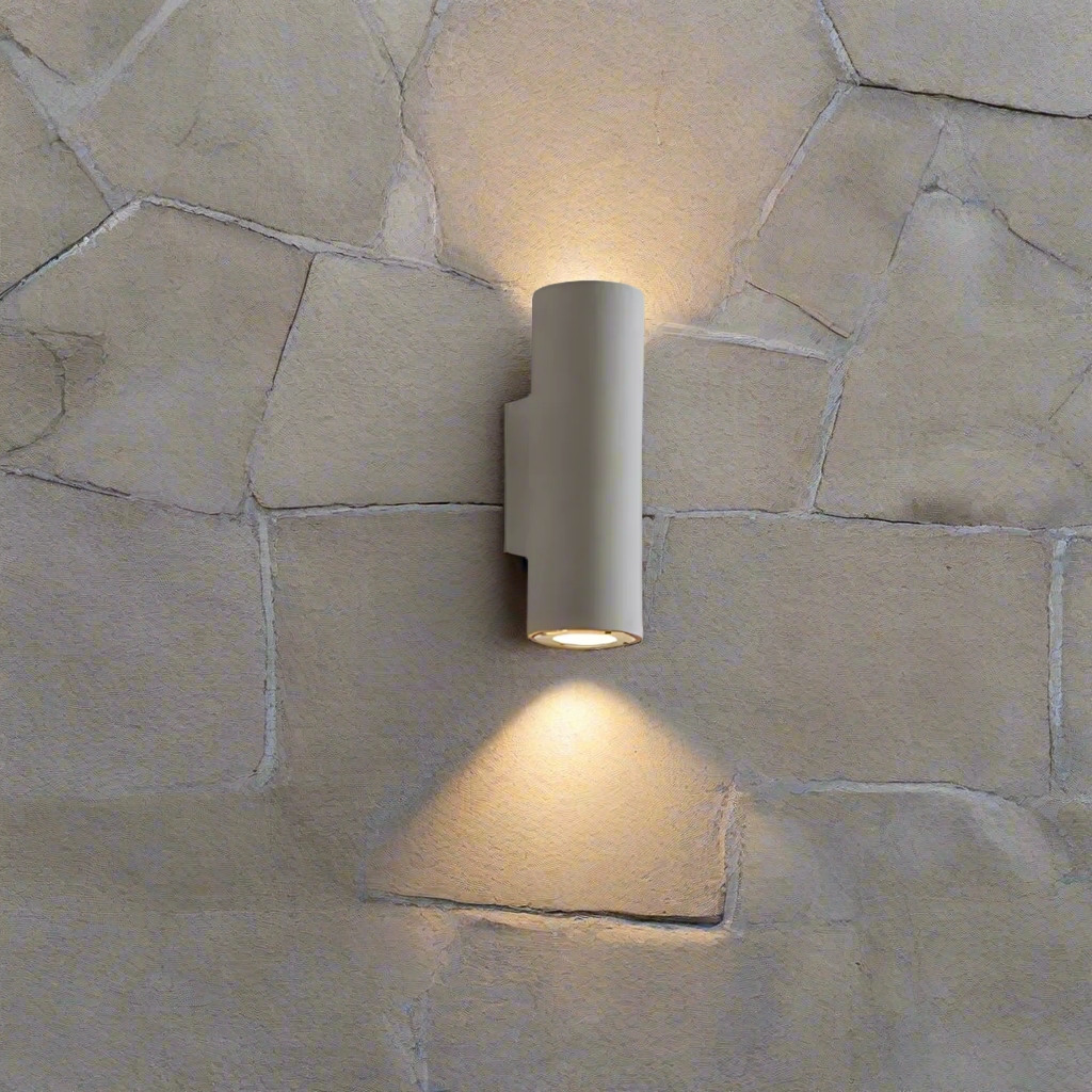 Midnight Glow Minimalist Cement Indoor Outdoor Wall Light D777