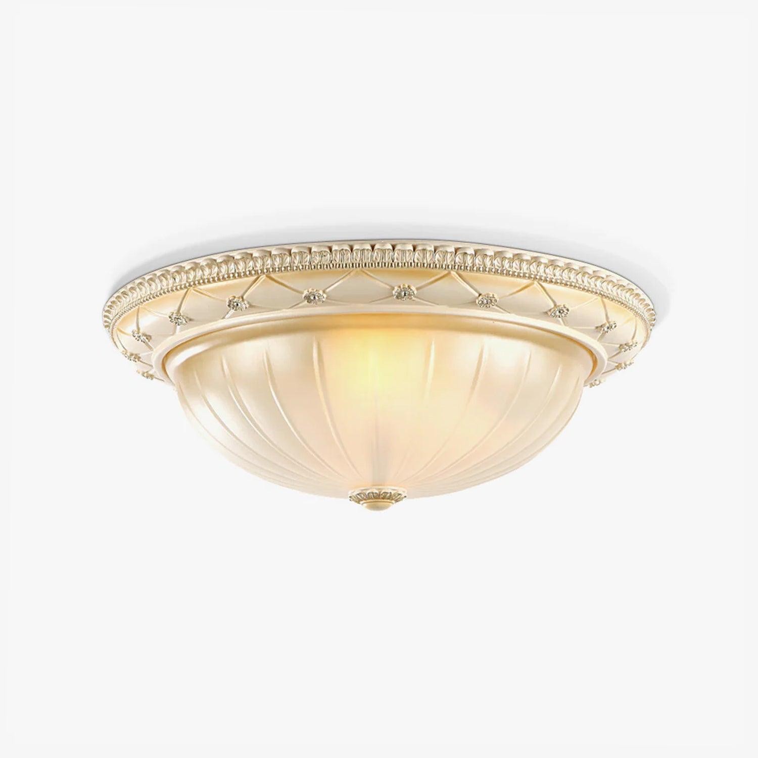 European Vintage Style Resin Ceiling Light for Bedroom M560