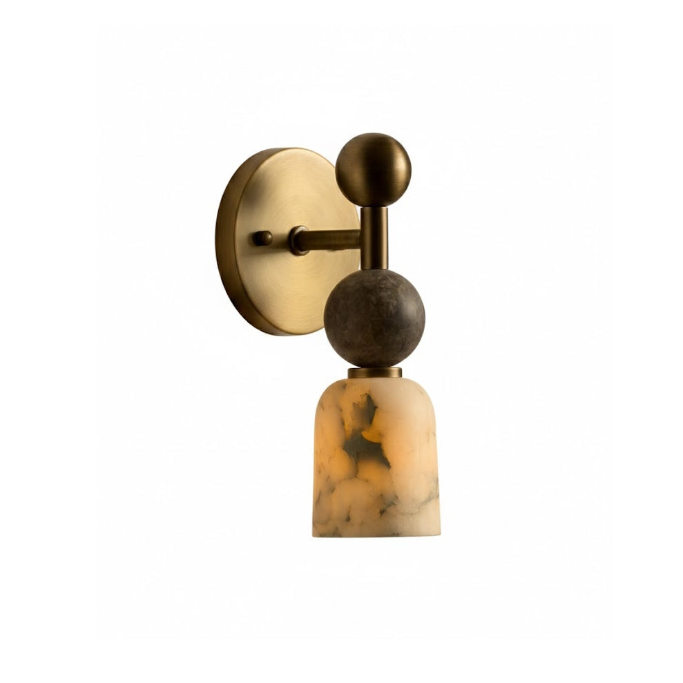 Flume Alabaster Wall Lamp D765