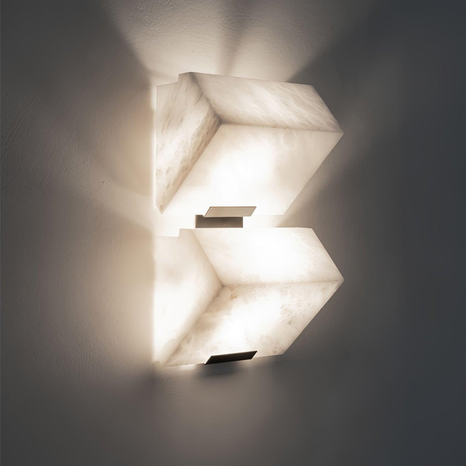 Alabaster Staircase Wall Lamp D648