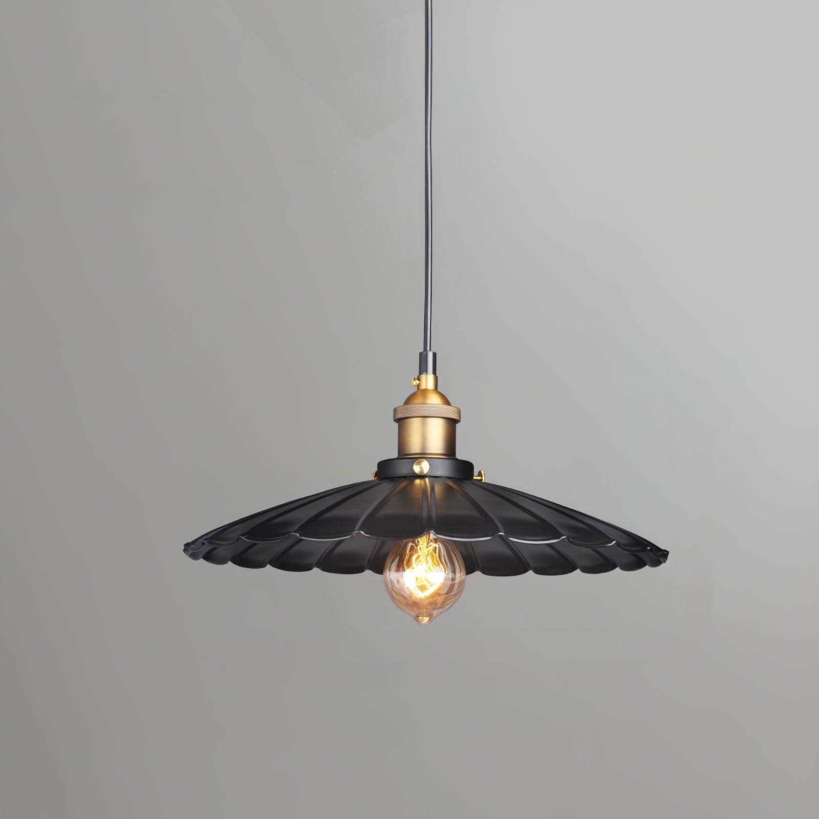 Black Skirt Pendant Light D359