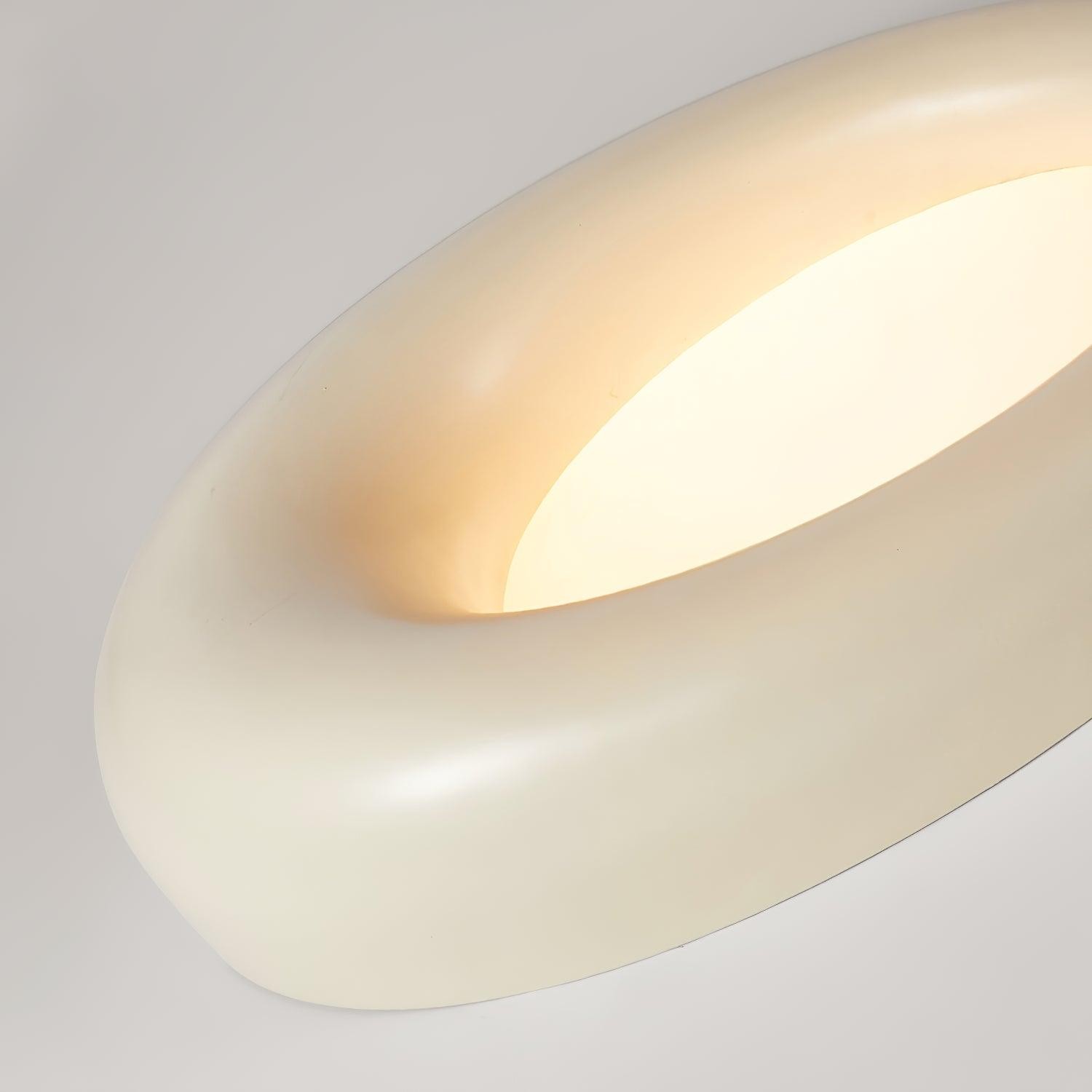 Center Offset Concentric Circle Acrylic Ceiling Lamp M413